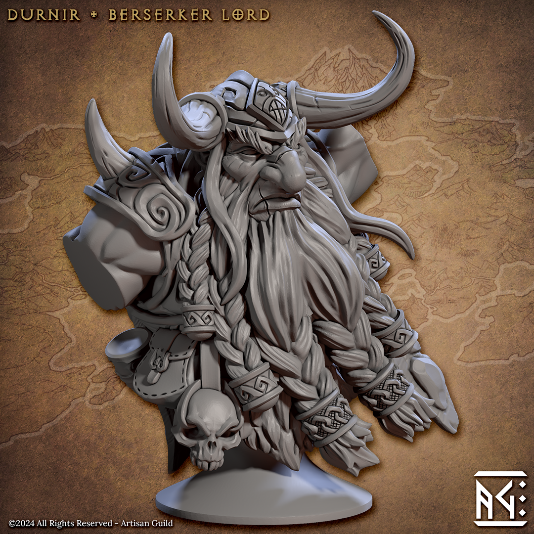 Durnir, Berserker Lord Bust