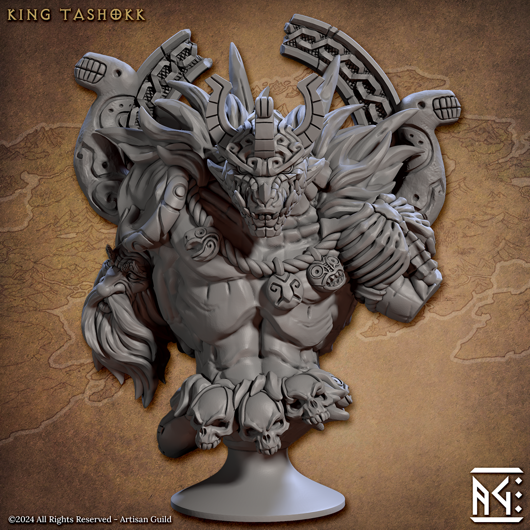 King Tashokk Bust